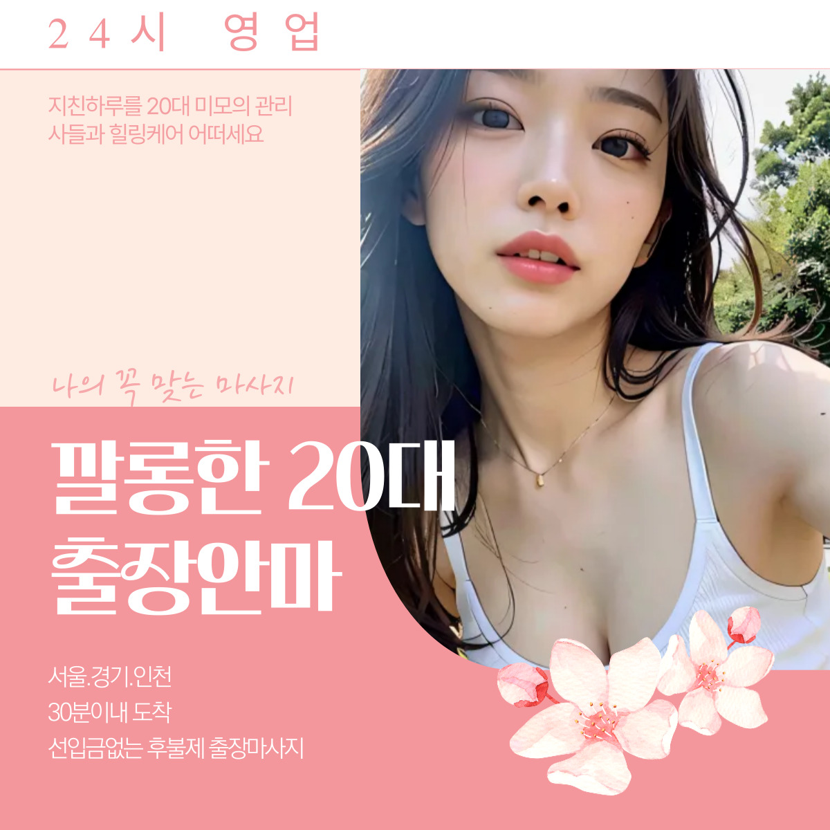 청담동 출장마사지 20대 전문 관리사