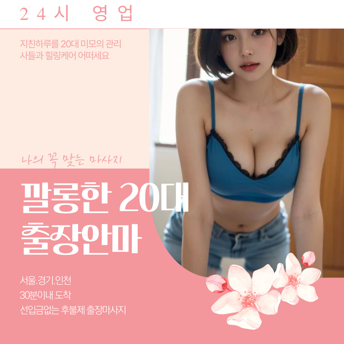 천호동 출장마사지 20대 전문 관리사