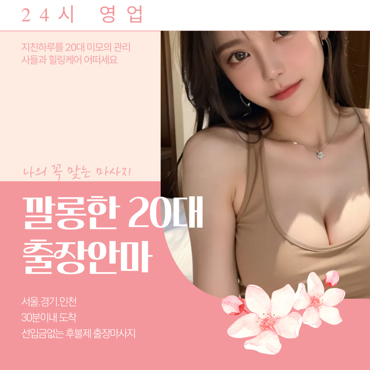 대치동 출장마사지 20대 전문 관리사