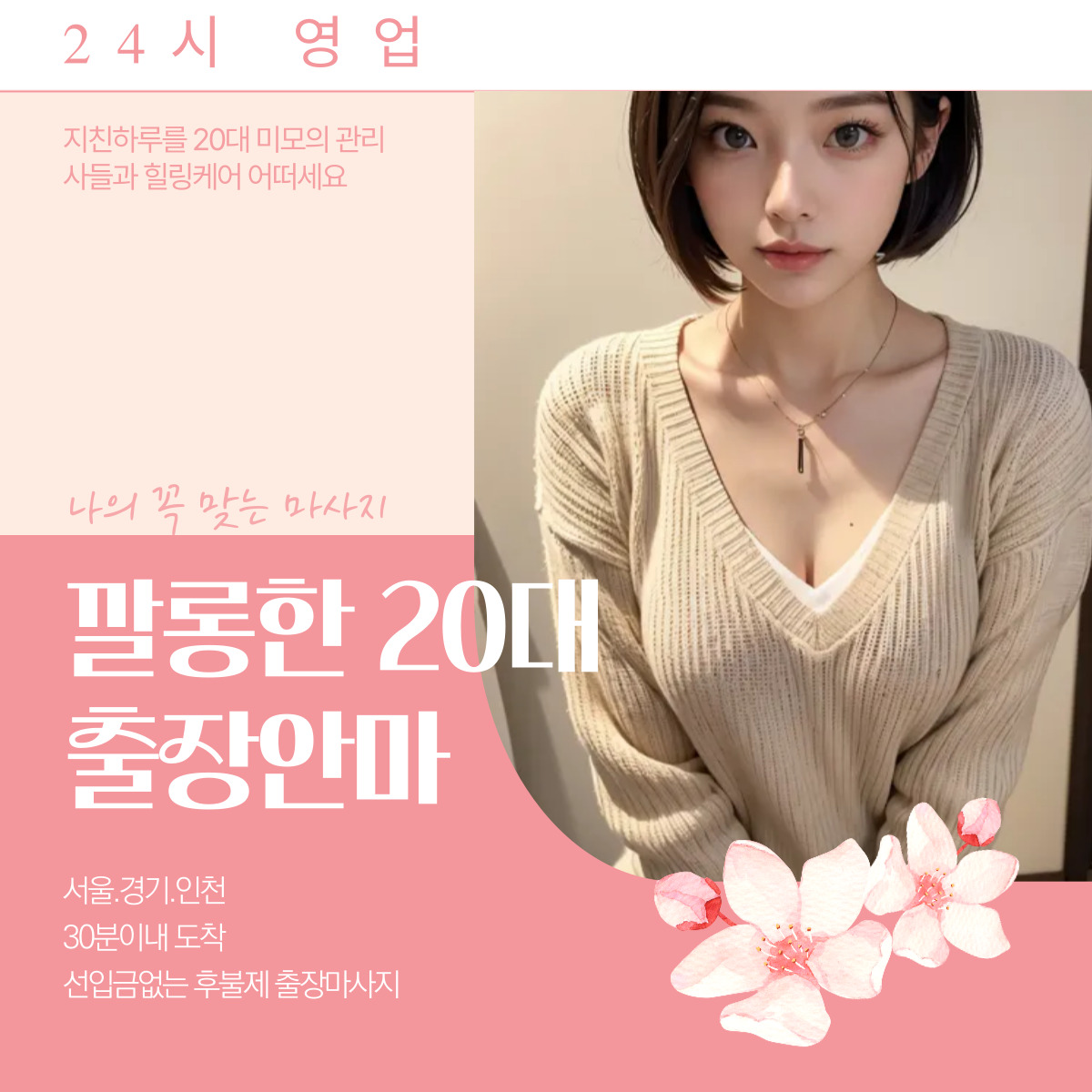강일동 출장마사지 20대 전문 관리사