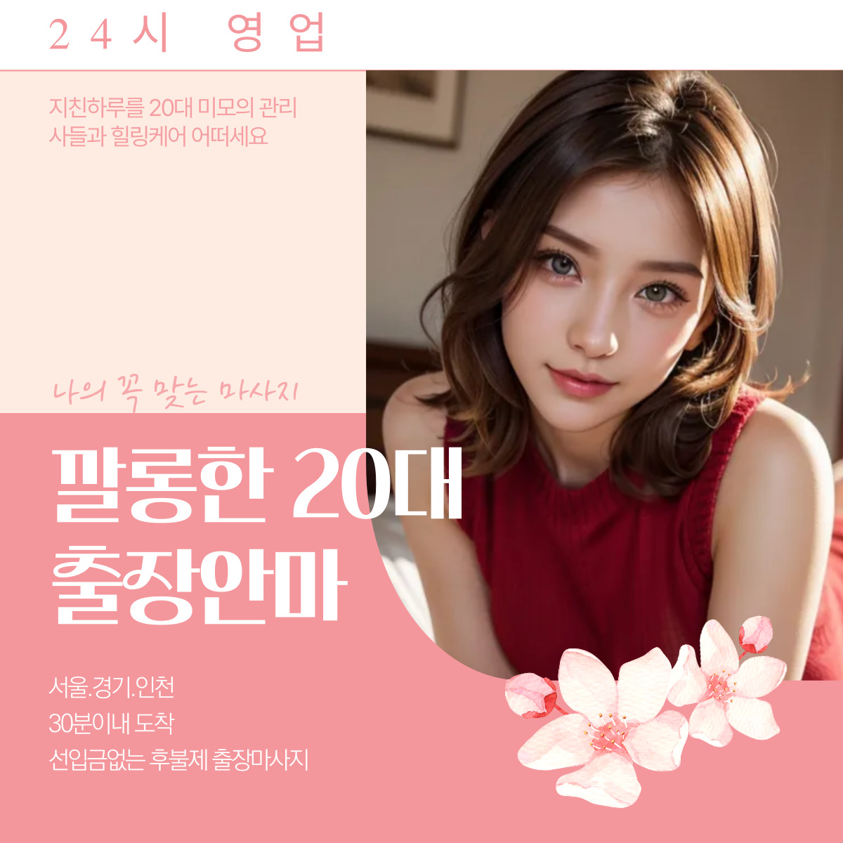 길동 출장마사지 20대 전문 관리사