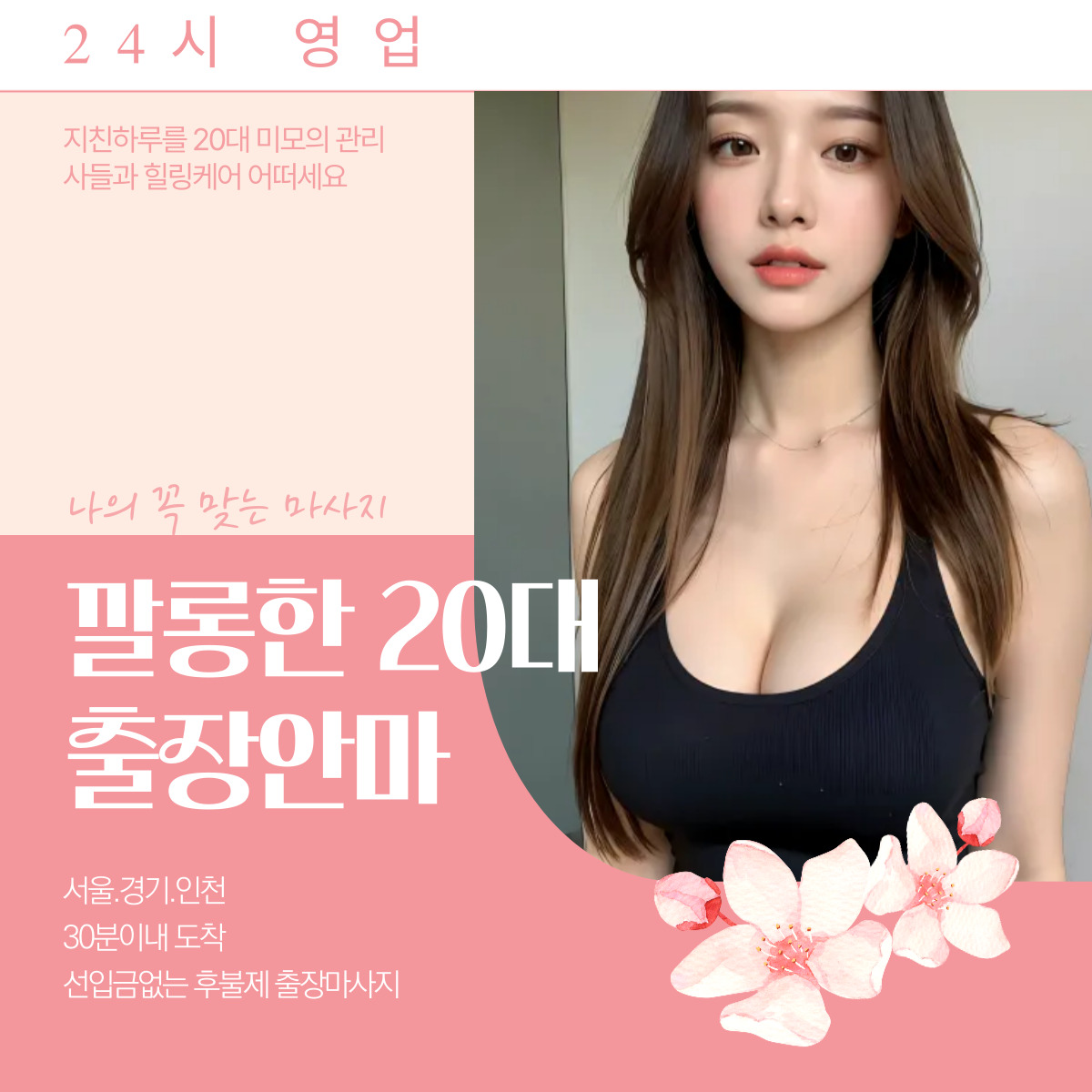 흑석동 출장마사지 20대 전문 관리사