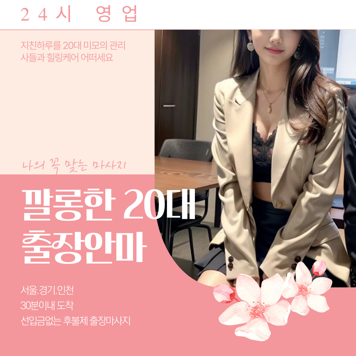 중곡동 출장마사지 20대 전문 관리사