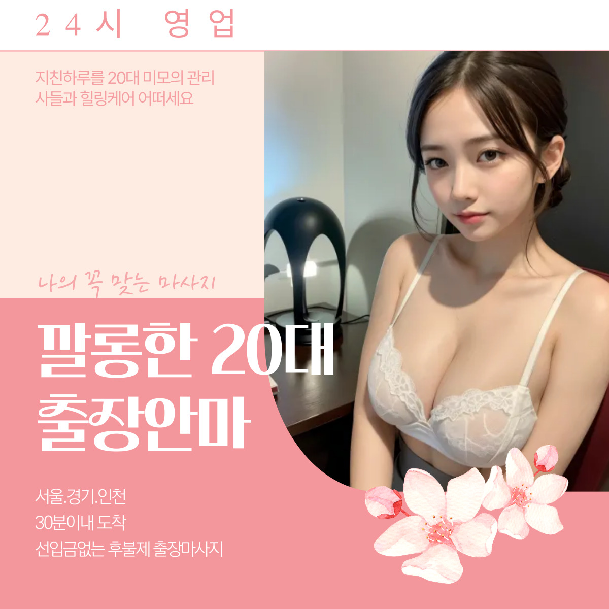 문정동 출장마사지 20대 전문 관리사