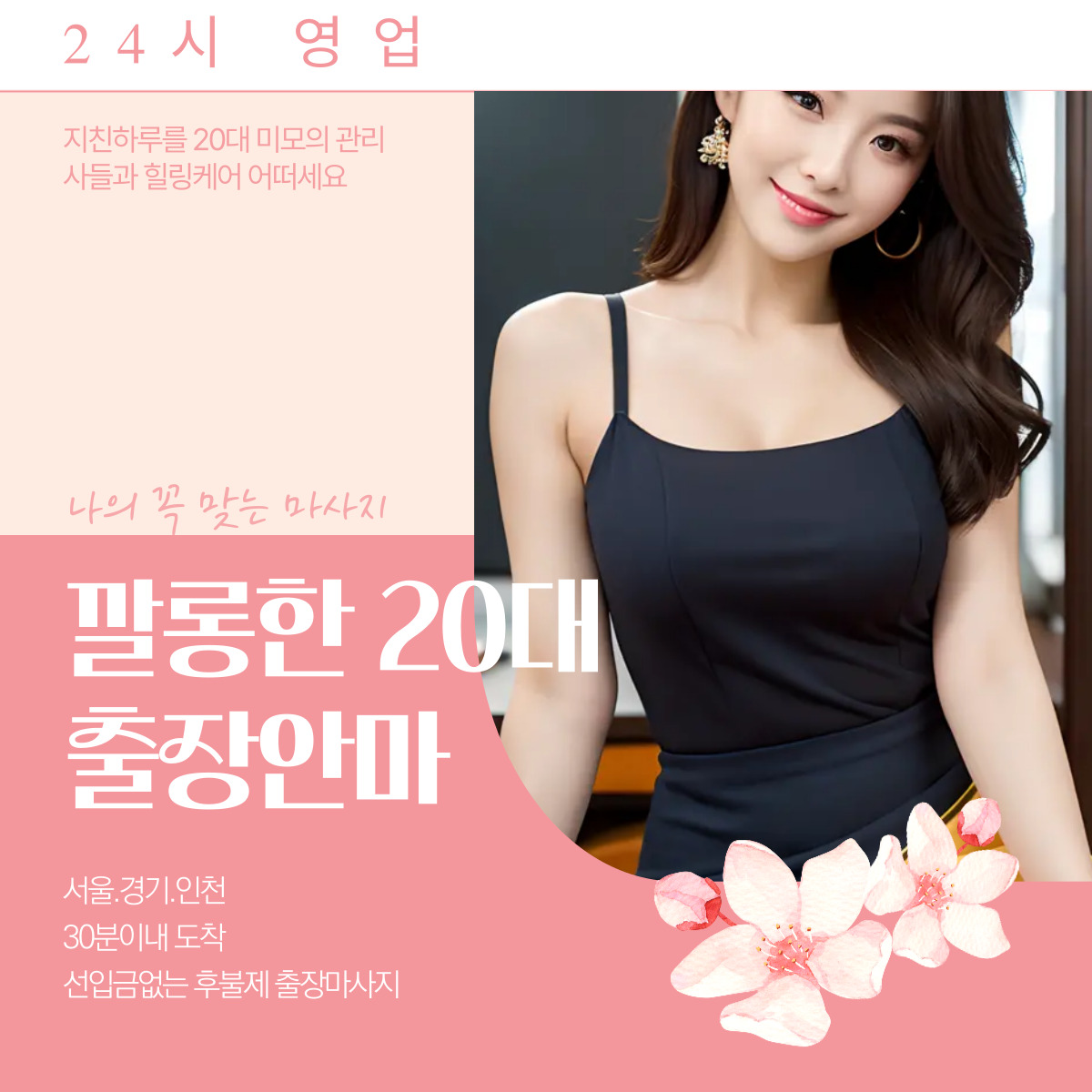 삼성동 출장마사지 20대 전문 관리사